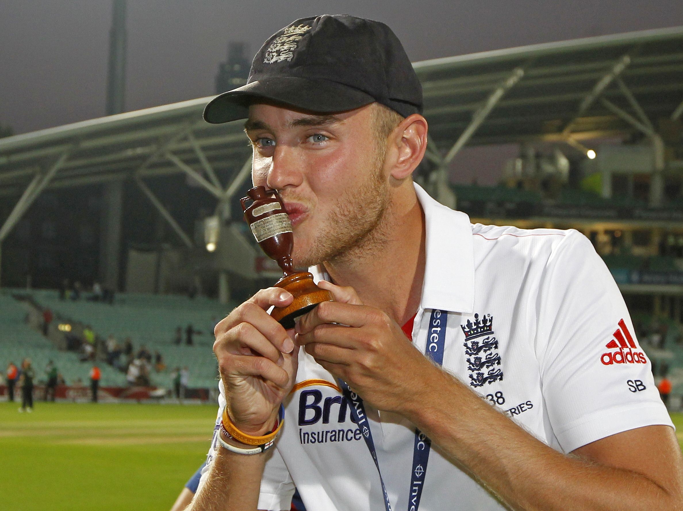 England's Stuart Broad. Photo: AFP