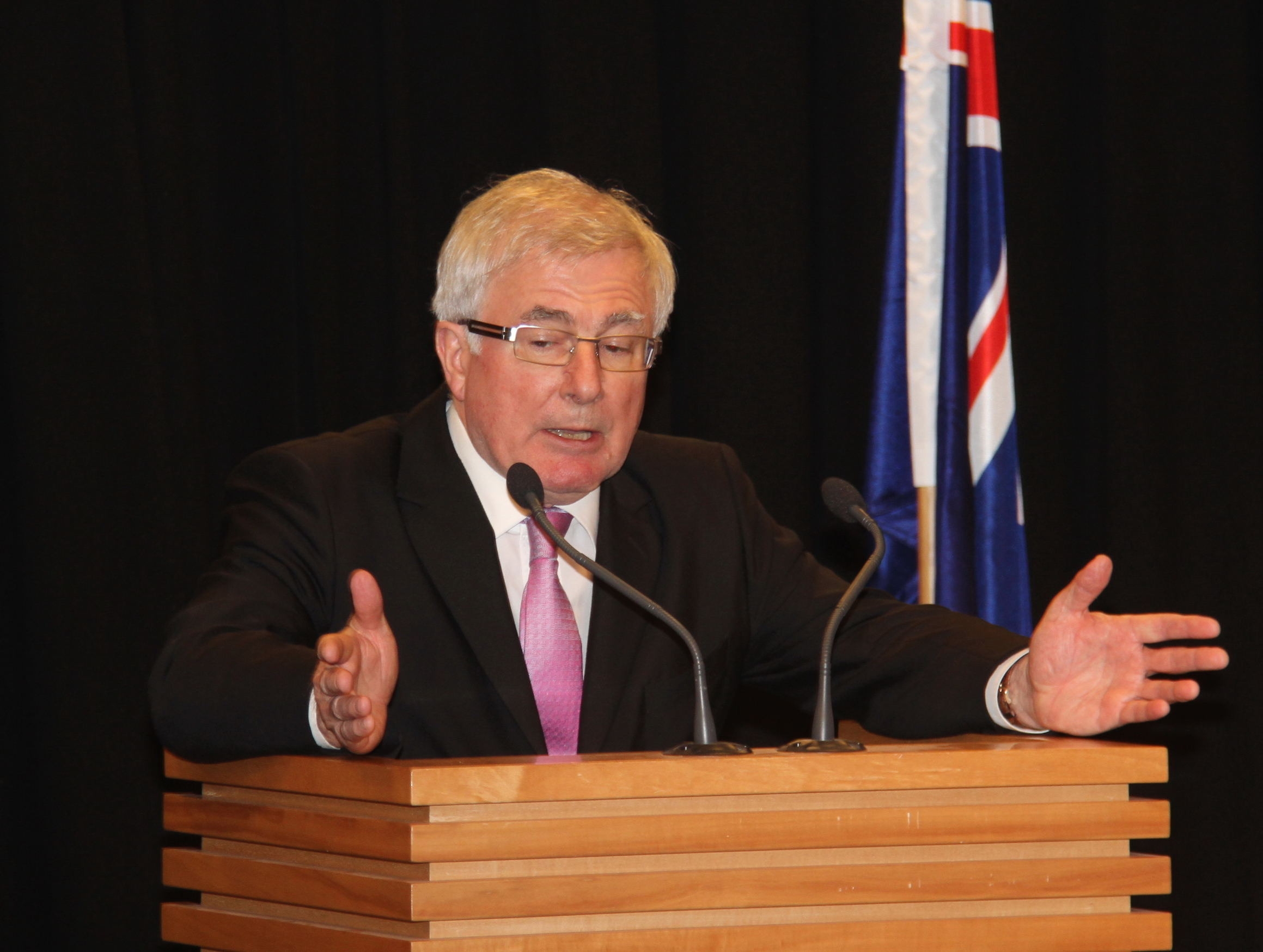 New Zealand Trade Minister Tim Groser. Photo: Xinhua