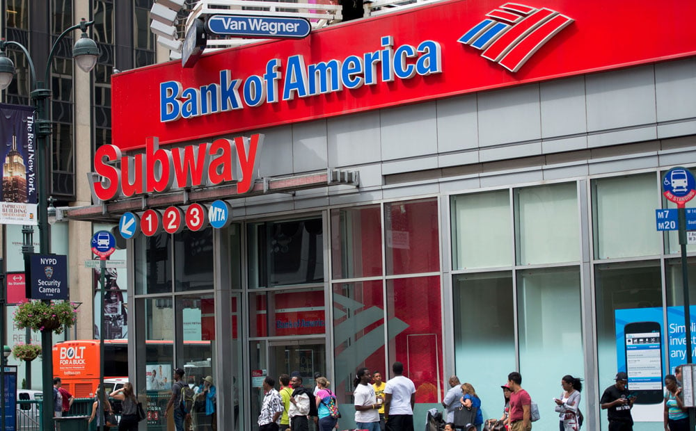 Bank of America last week launched the sale of its remaining 2 billion H shares in China Construction Bank. Photo: Bloomberg