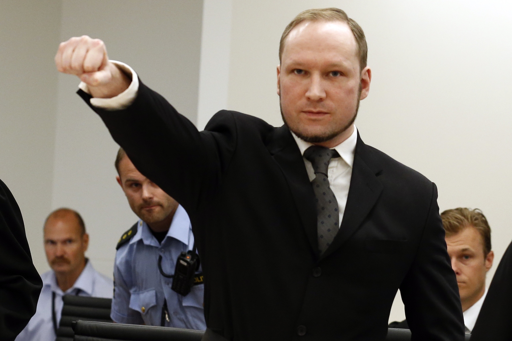 Anders Behring Breivik. Photo: AFP