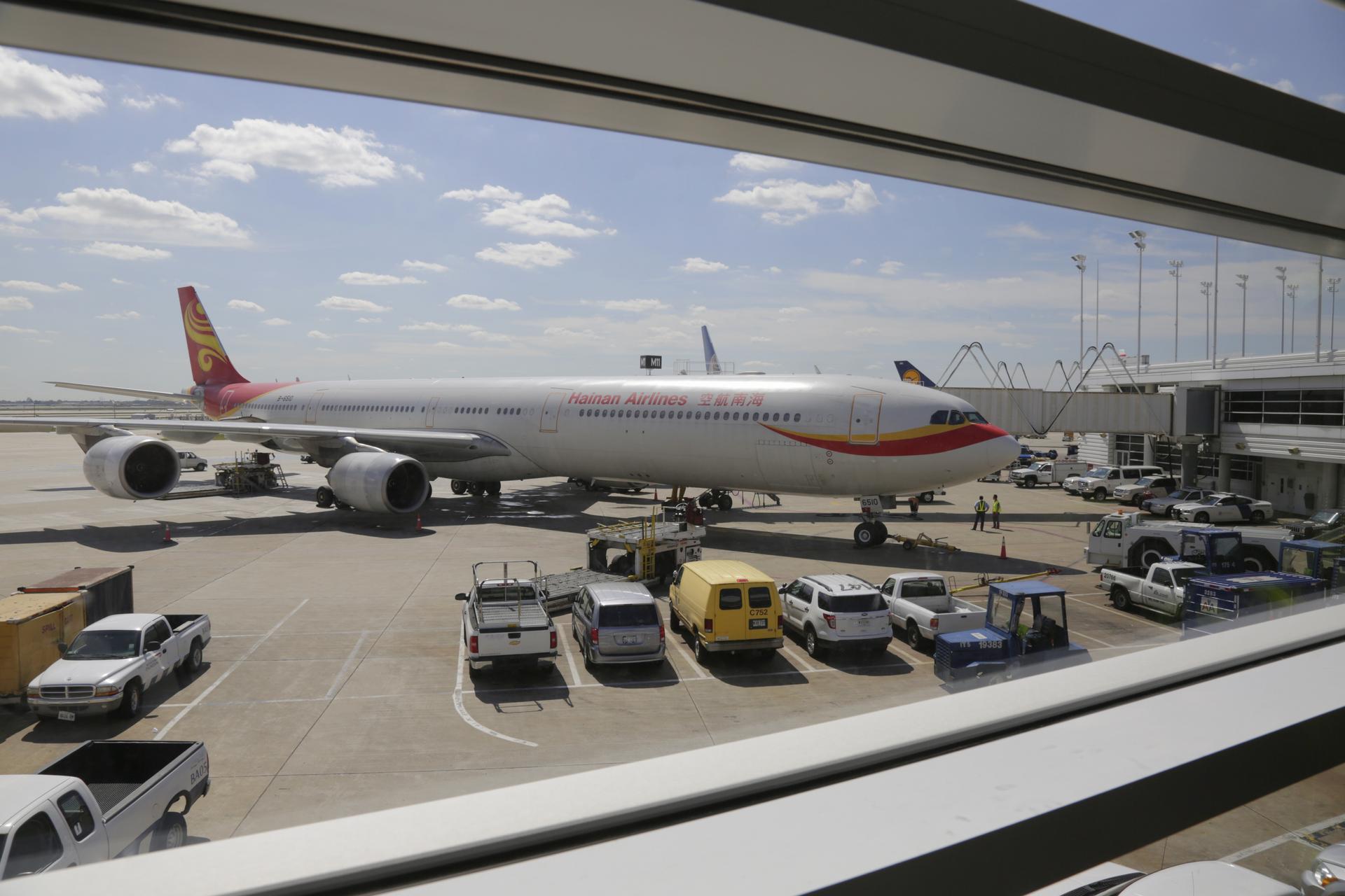 Hainan Airlines is controlled by HNA, which is hit by the long slump in the shipping industry. Photo: AP