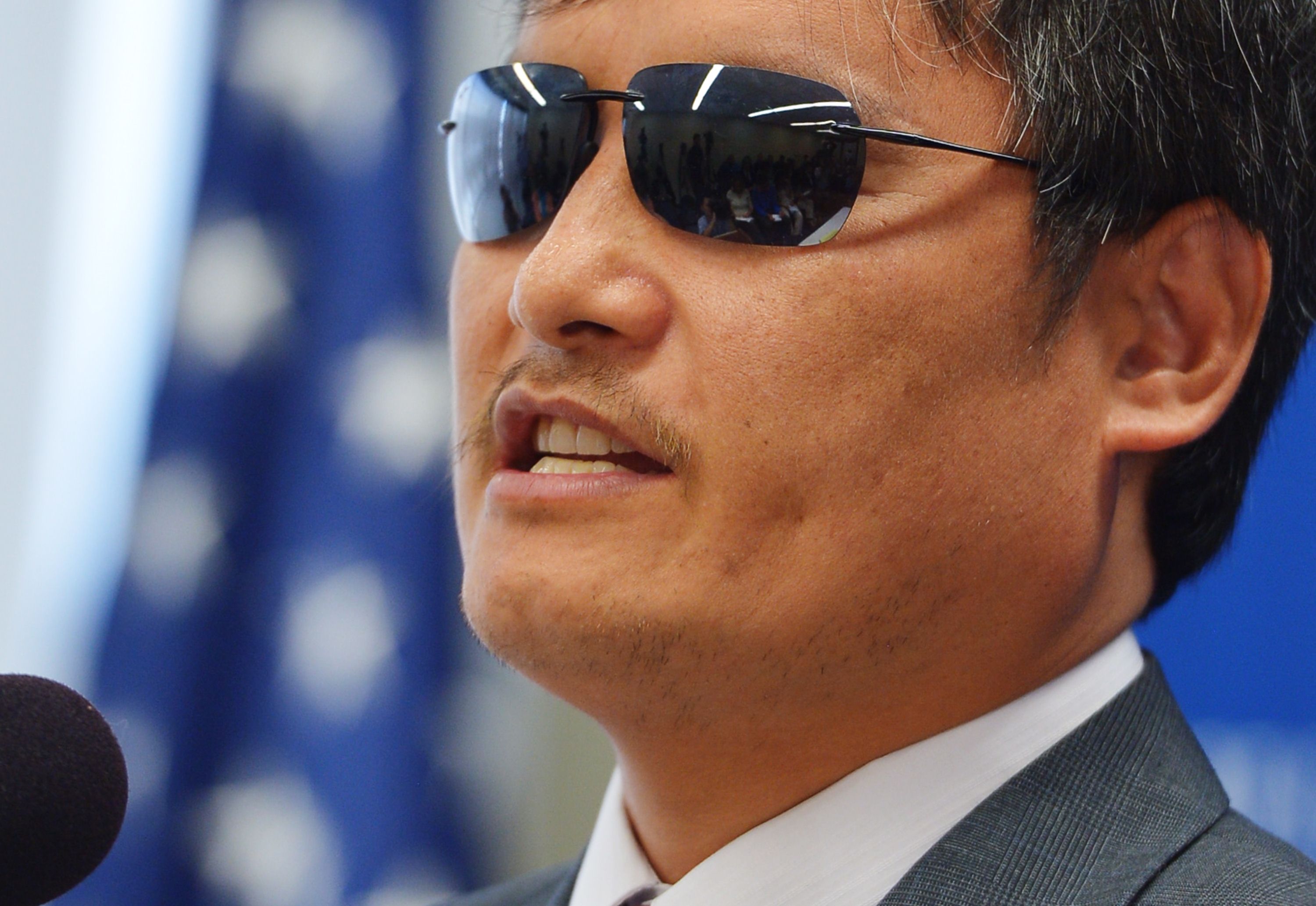 Chinese dissident Chen Guangcheng. Photo: AFP