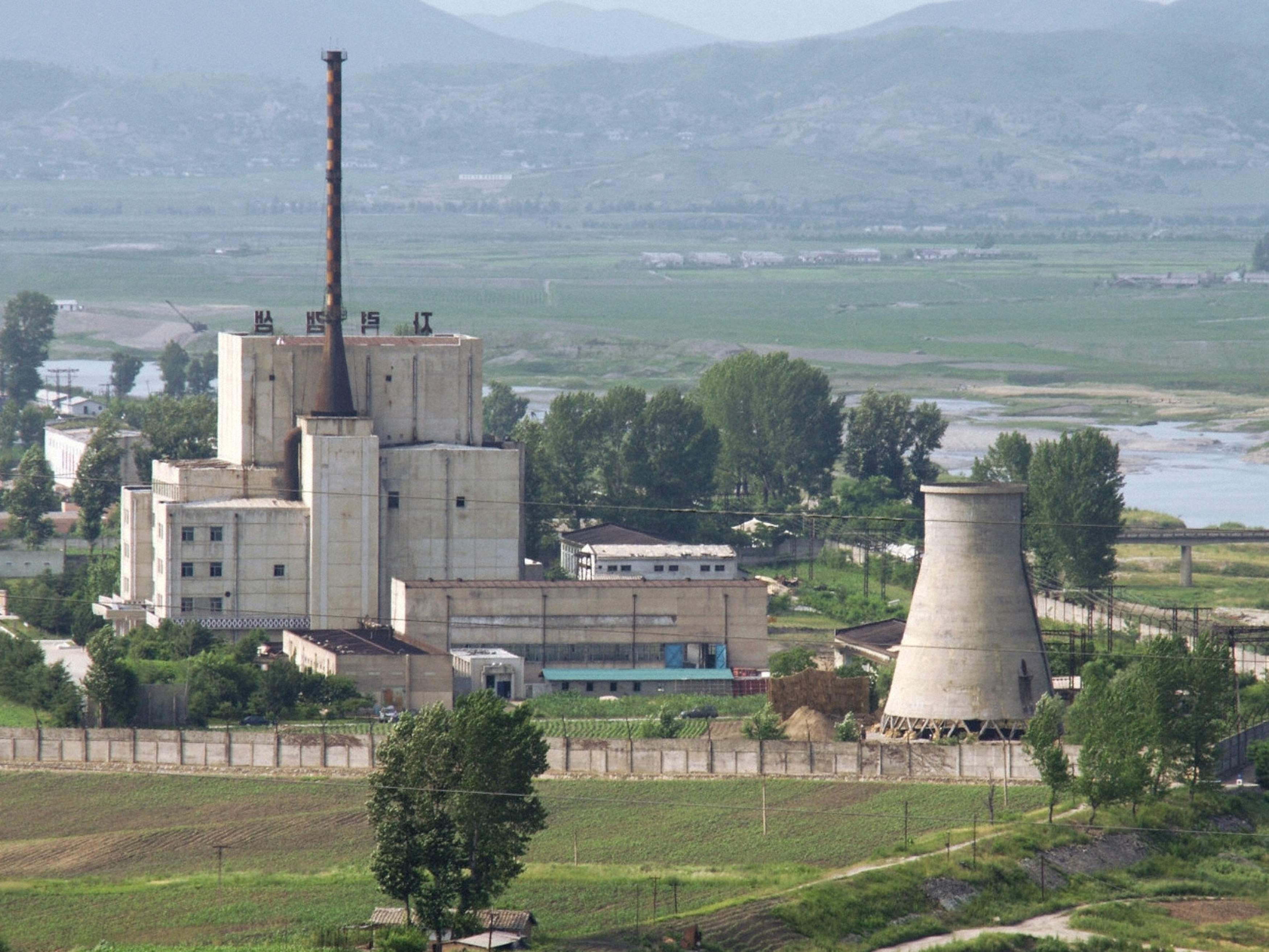 The nuclear reactor complex at Yongbyon. Photo: Reuters