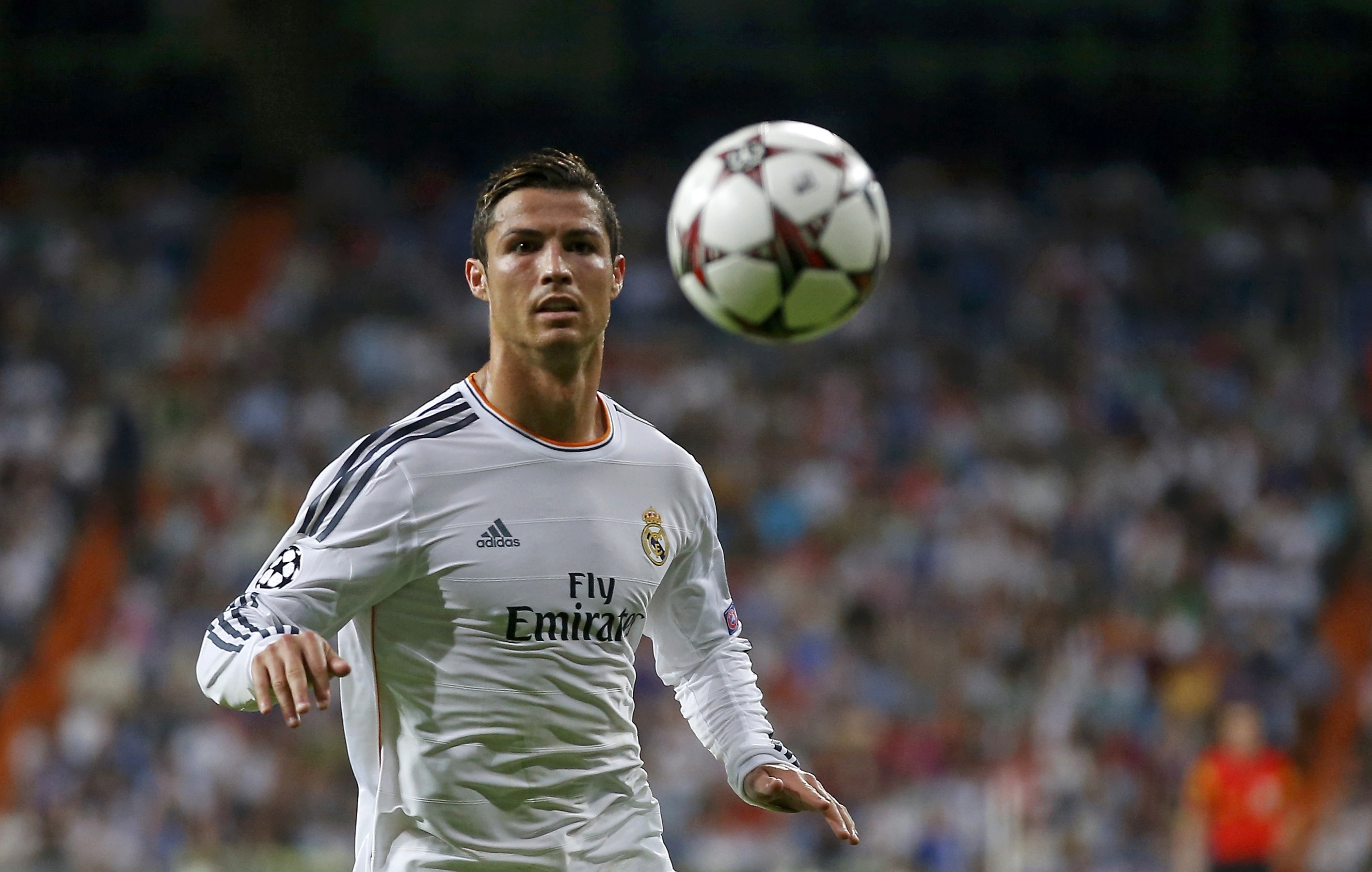 Ronaldo scored two goals in the rout of Copenhagen. Photo: Reuters