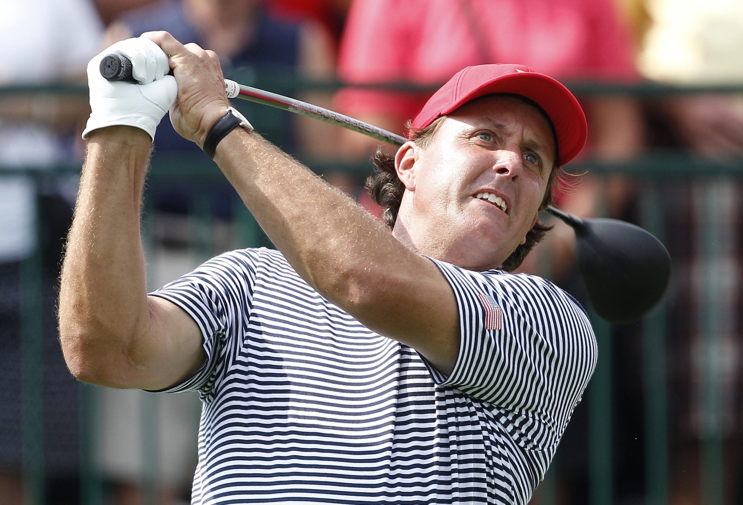 Phil Mickelson says he and Keegan Bradley are playing some of their best golf. Photo: AP