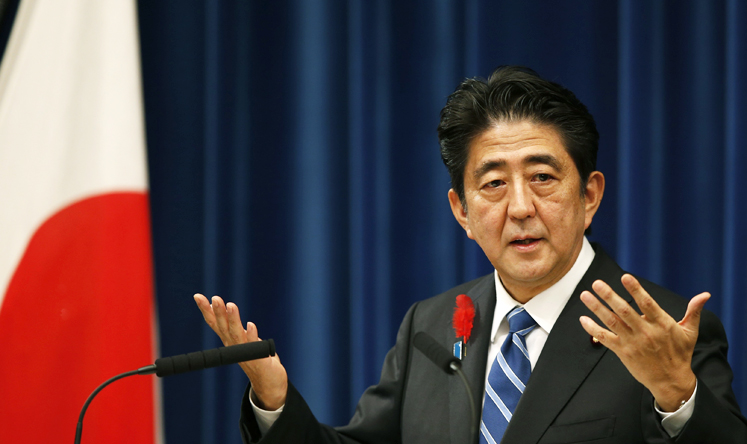 Japan Prime Minister Shinzo Abe. Photo: Reuters