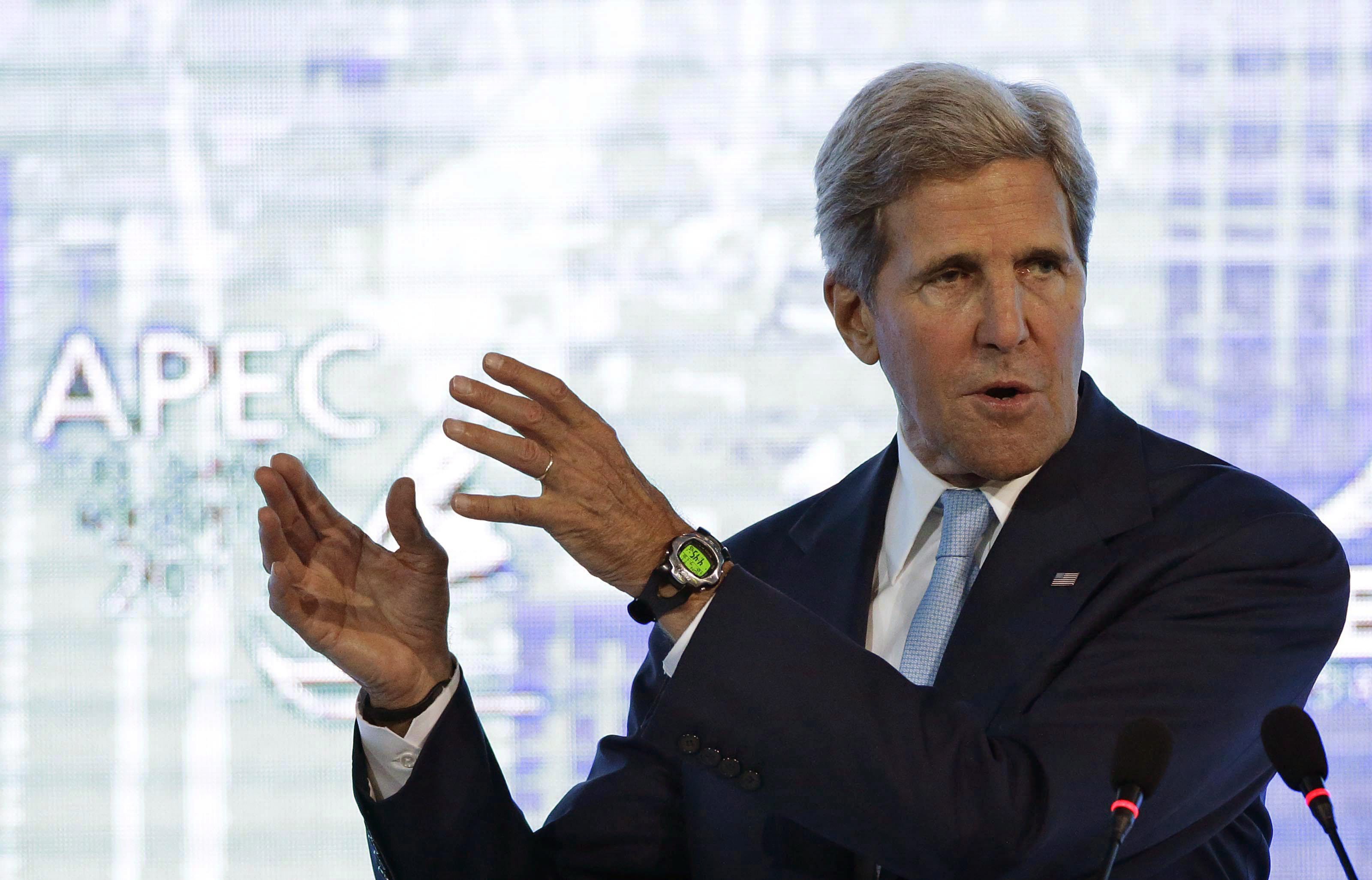 US Secretary of State John Kerry. Photo: EPA