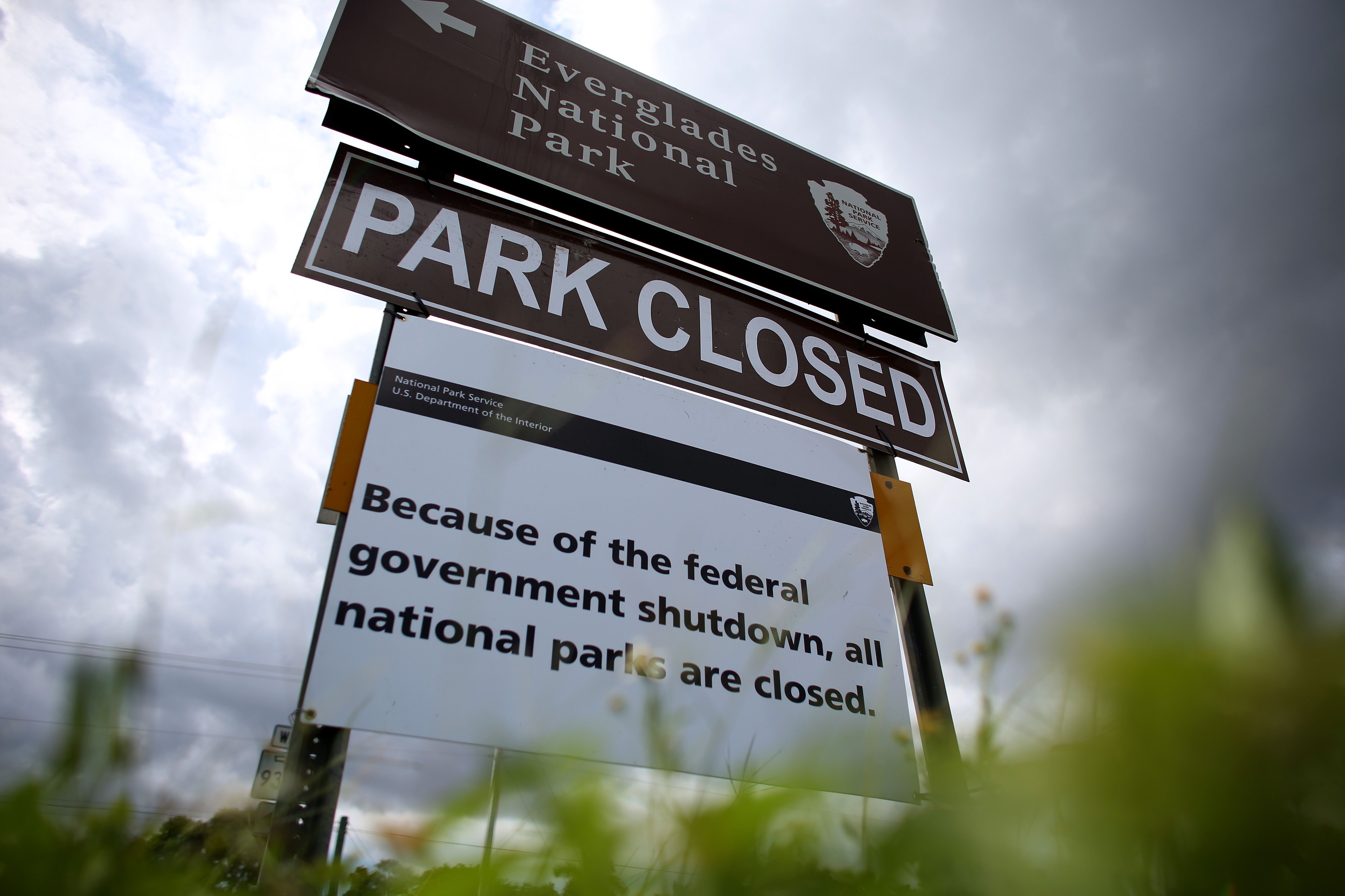 US national parks remain closed as the shutdown drags on. Photo: AFP