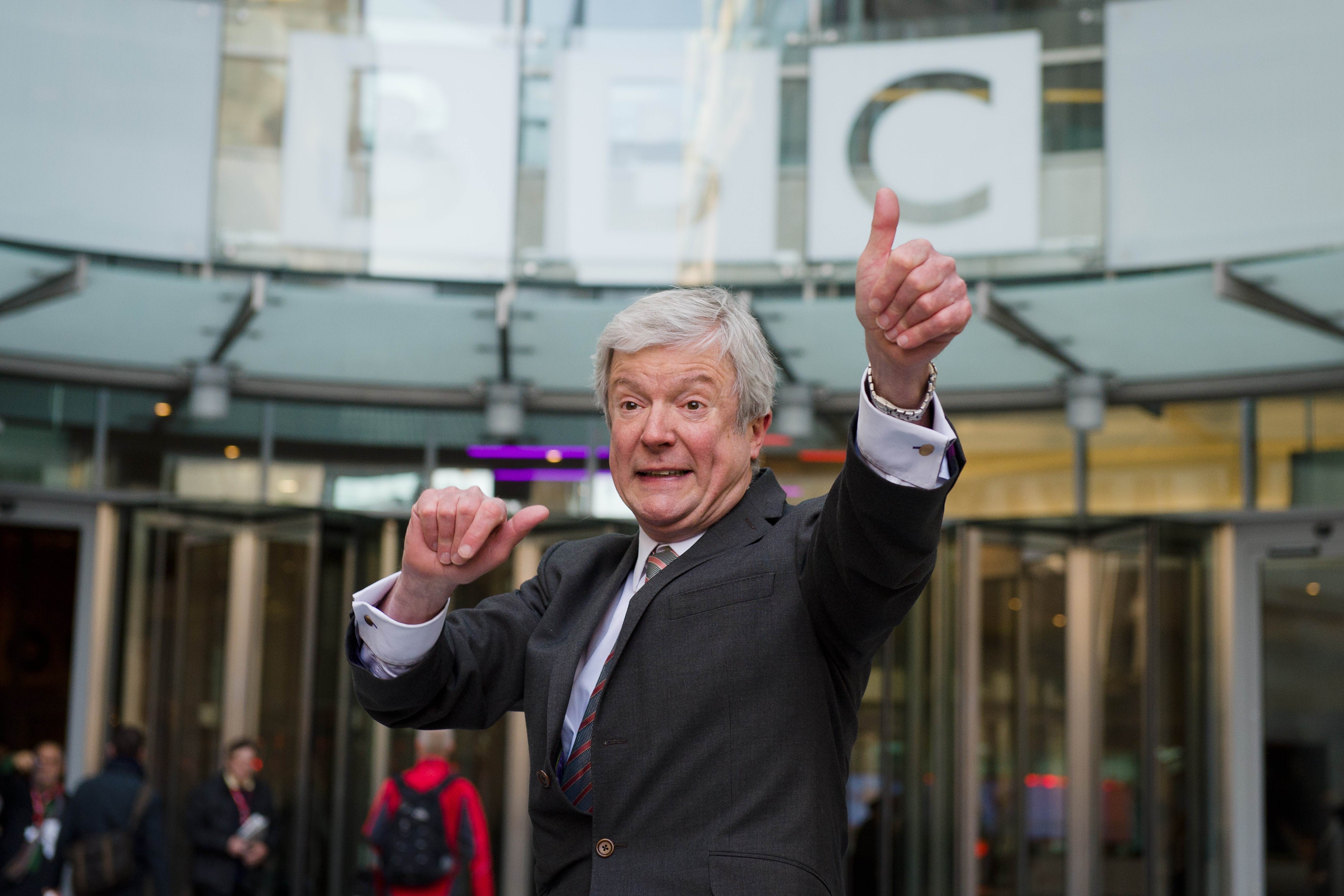 BBC director general Tony Hall wants to rebuild public confidence in the BBC. Photo: AFP