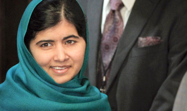 Malala Yousafzai was shot in the head by the Taliban. Photo: Reuters