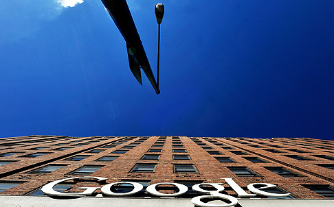 A view of the Google offices in New York. Photo: EPA