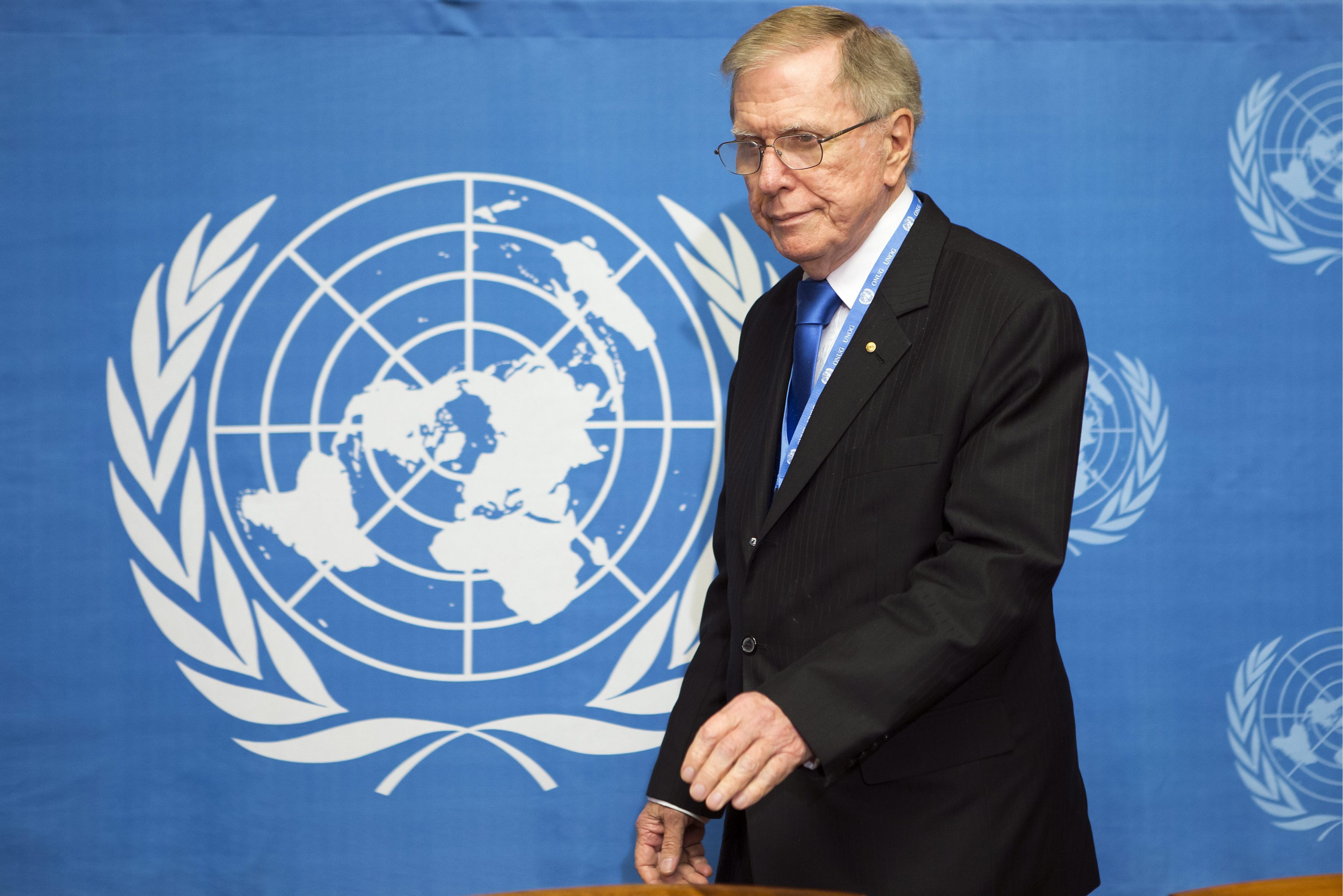 Michael Kirkby, chairman of the UN inquiry on human rights in North Korea. Photo: EPA