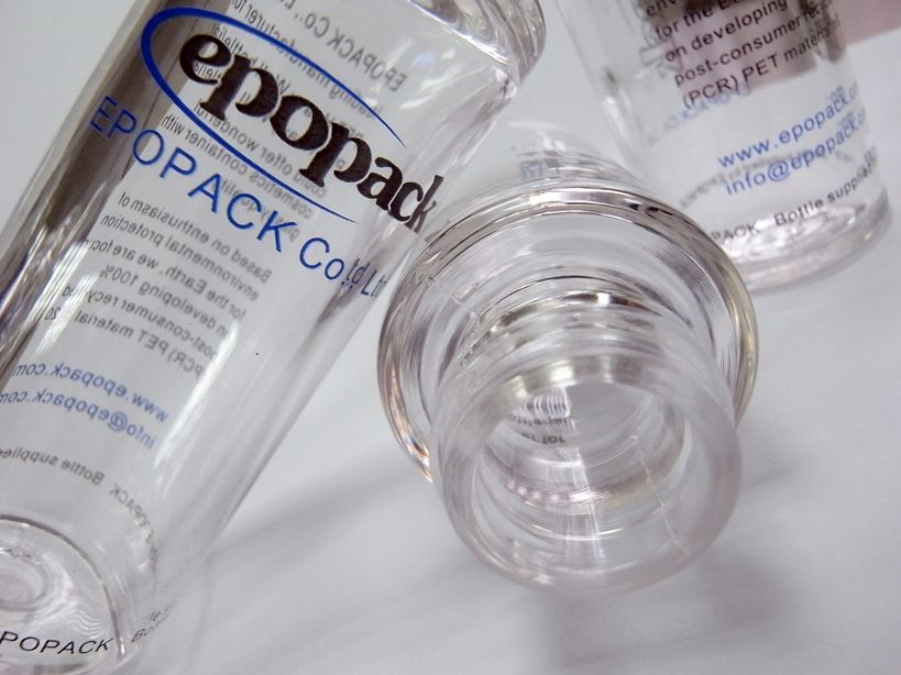 Redefined eco-friendly cosmetic packaging from Epopack features luxury heavy wall style.
