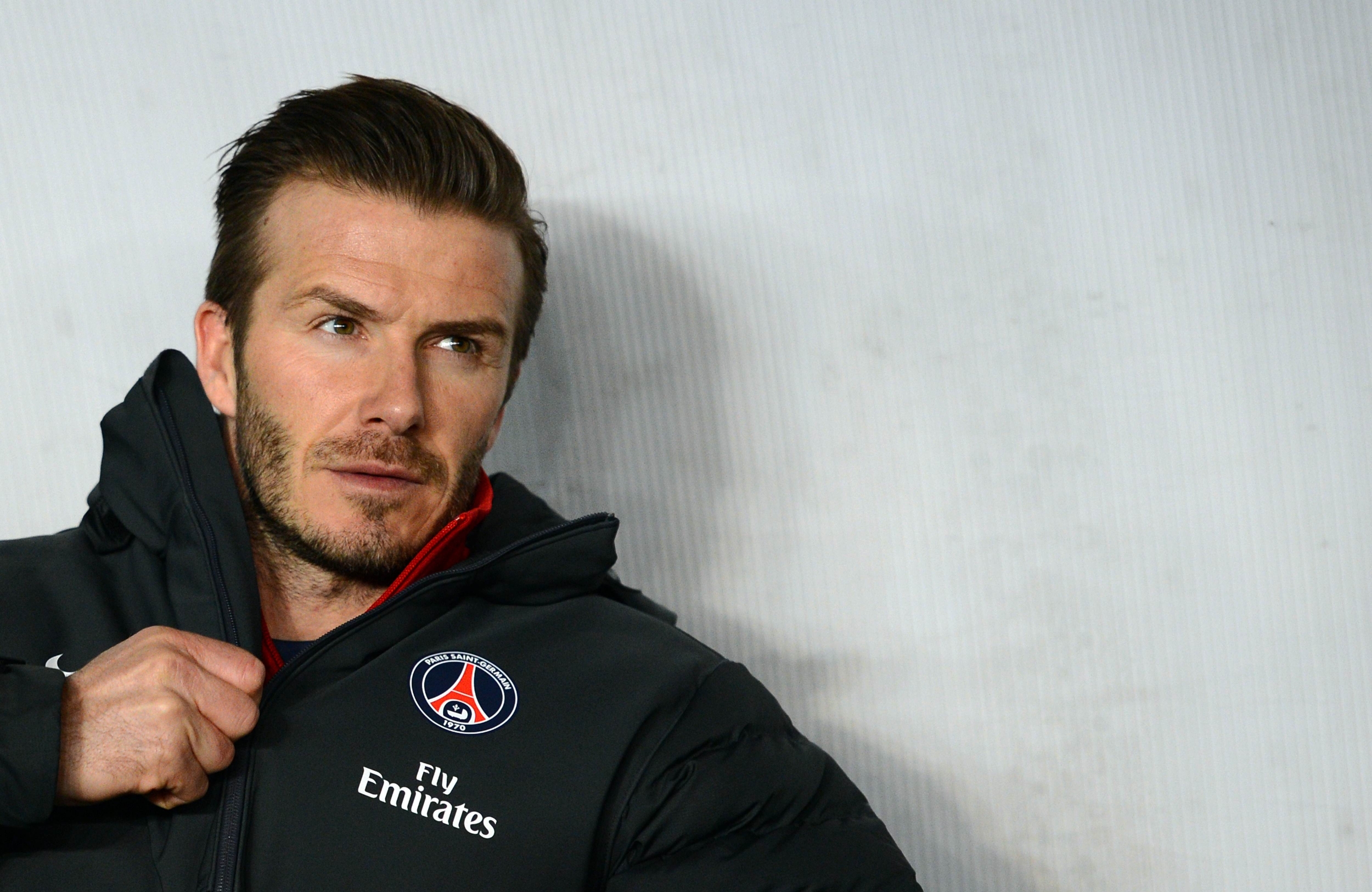 David Beckham has praised Alex Ferguson's strong leadership. Photo: AFP