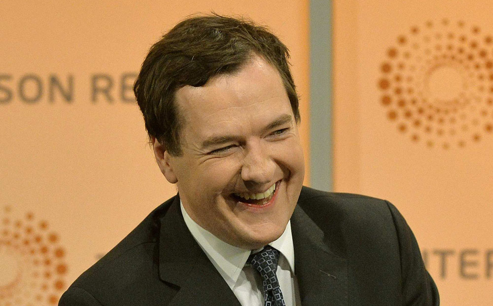 George Osborne. Photo: Reuters