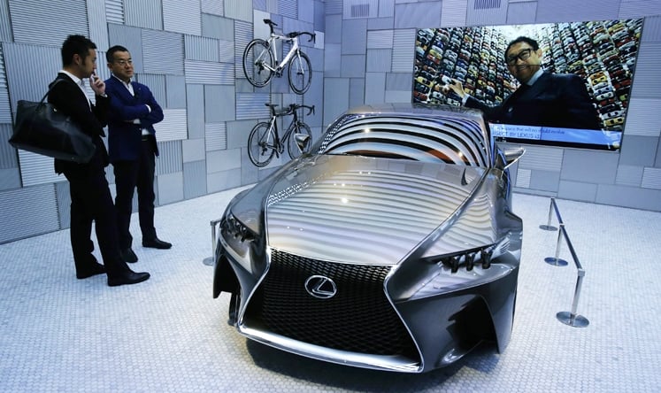 Lexus, Toyota's luxury marque, still tops the magazine's reliability rankings. Photo: Reuters