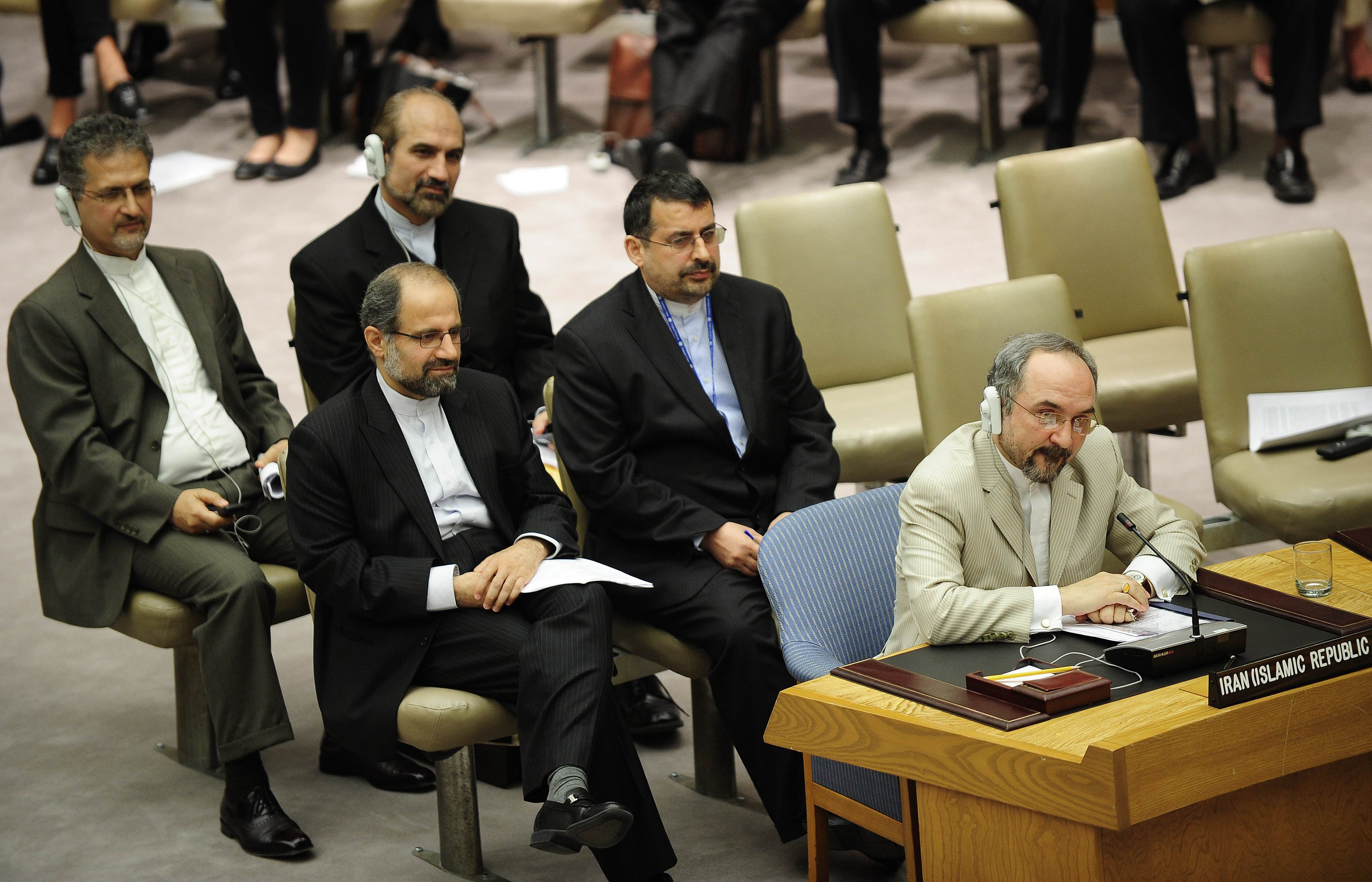 Iranian ambassador to the UN Mohammad Khazaee in this file image. Photo: AFP