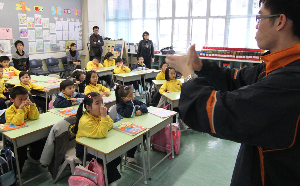 Patriotic education is an oxymoron because the love of one's country is 90 per cent passion and only 10 per cent education. Photo: SCMP
