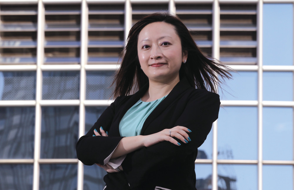 Louise Ho, 36, a graduate of Manchester Business School MBA, is now Vice President of Private Banking Division of a Global Financial Services Company. Photo: Edward Wong