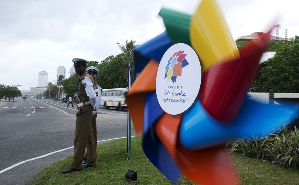 Sri Lanka will host the November 15-17 Commonwealth Heads of Government Meeting. Photo: AFP