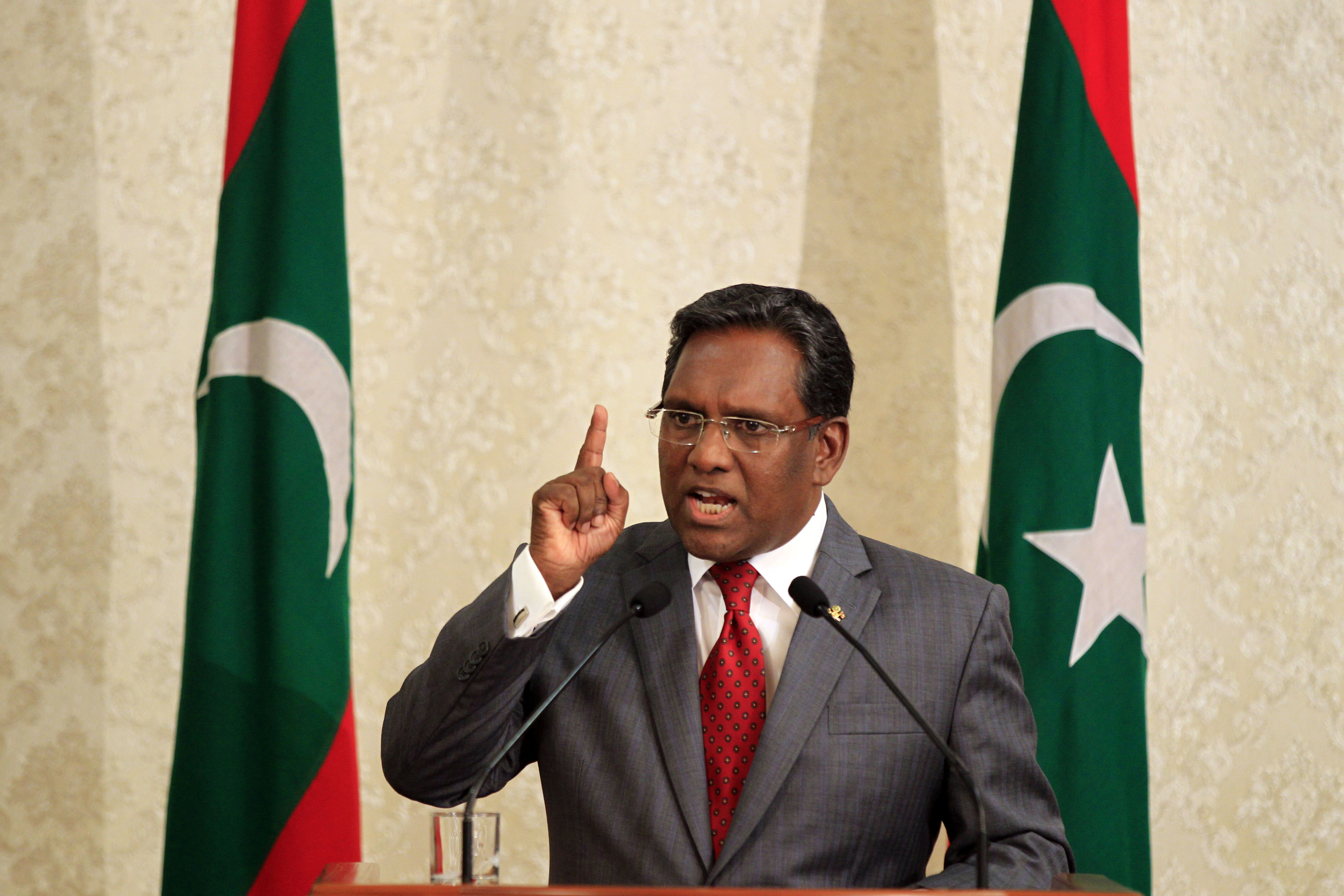 The Maldives' interim leader Mohamed Waheed. Photo: AP