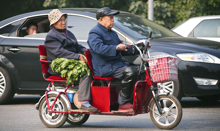 Beijing projects people above age 60 will form 30 per cent of the population by 2050. Photo: Reuters