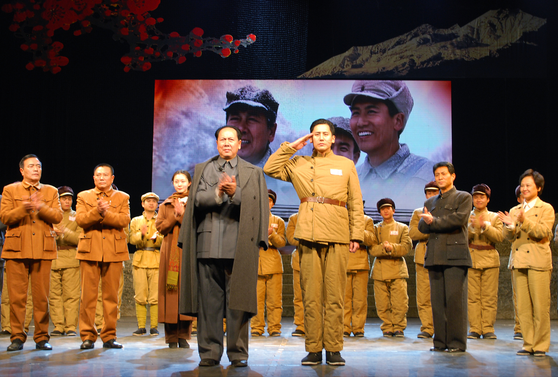 The stage play Mao Zedong and His Eldest Son was written to appeal to admirers of the Great Helmsman. Photo: SCMP