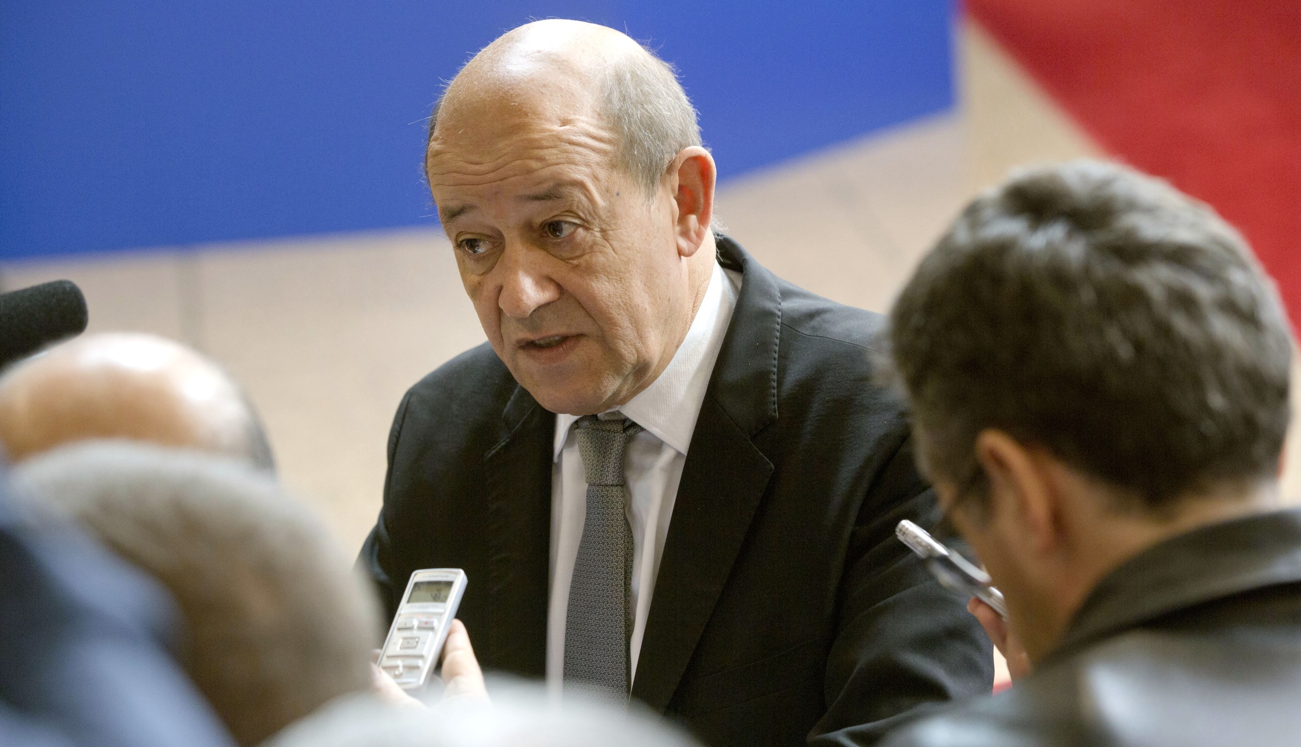 French Defence Minister Jean-Yves Le Drian. Photo: AP