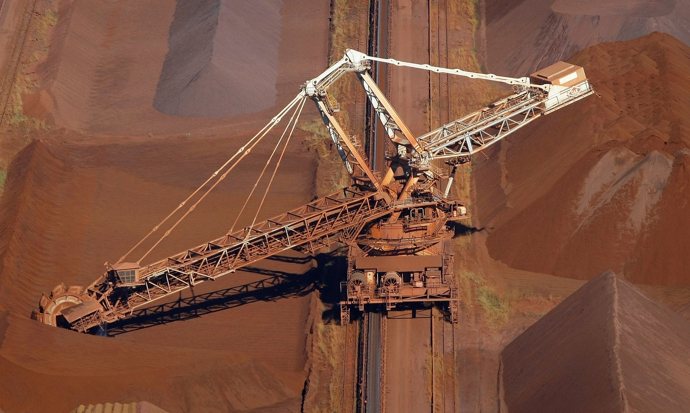 Port Hedland handles about a fifth of the global seaborne market for iron ore. Photo: Reuters