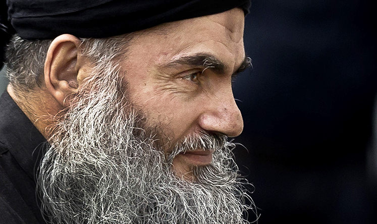 Radical Muslim cleric Abu Qata. Photo: AP