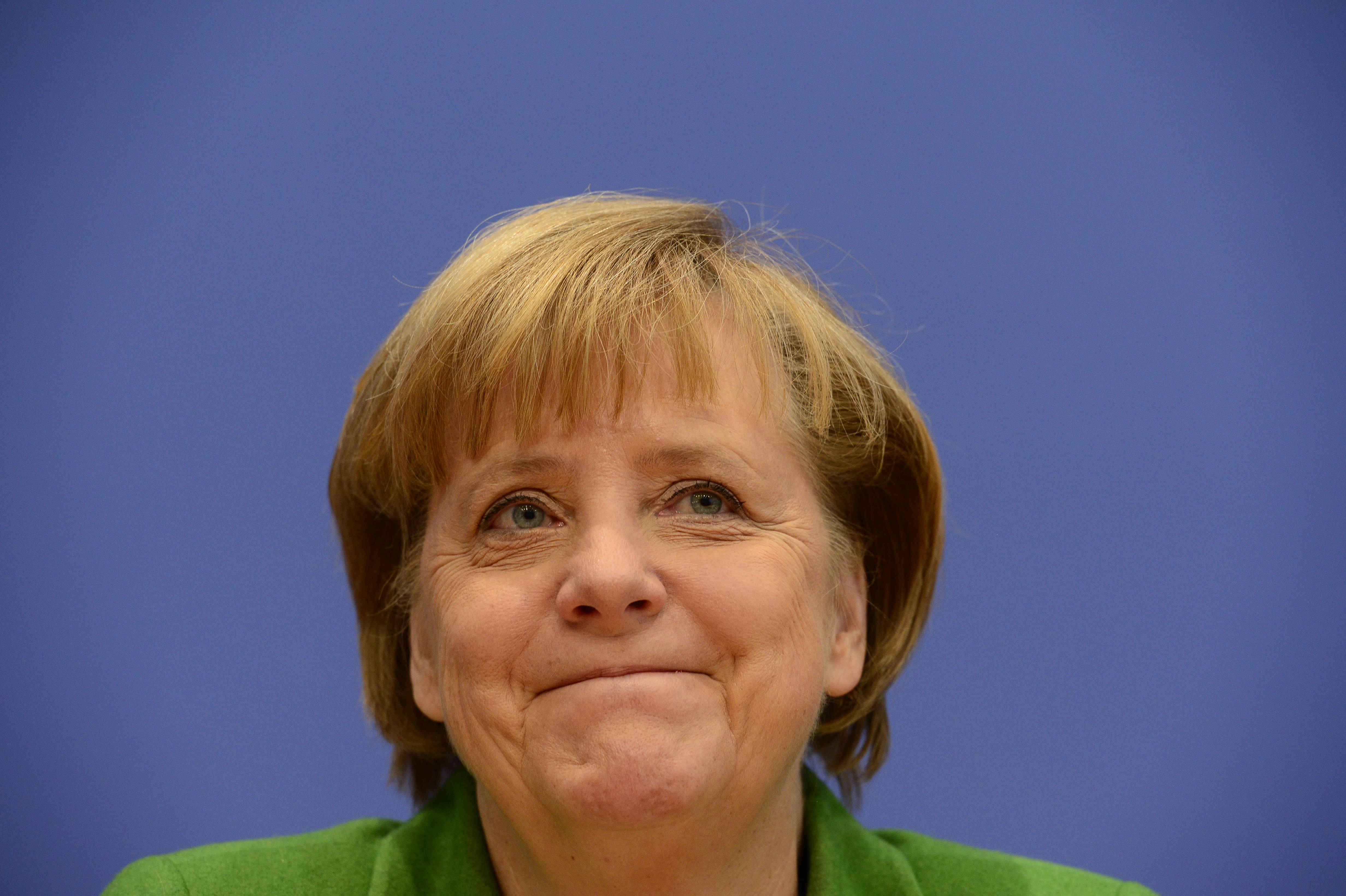 German Chancellor Angela Merkel. Photo: AFP