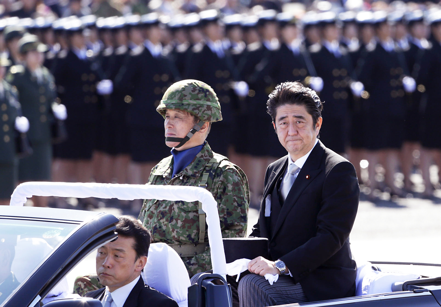 Prime Minister Shinzo Abe will boost Japan's defence. Photo: AP