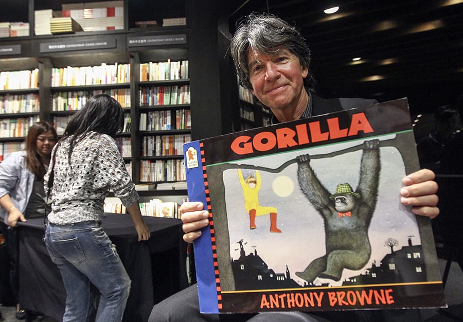 Award-winning author-illustrator Anthony Browne was not happy when he re-read his book, A Walk In The Park. Photo: SCMP