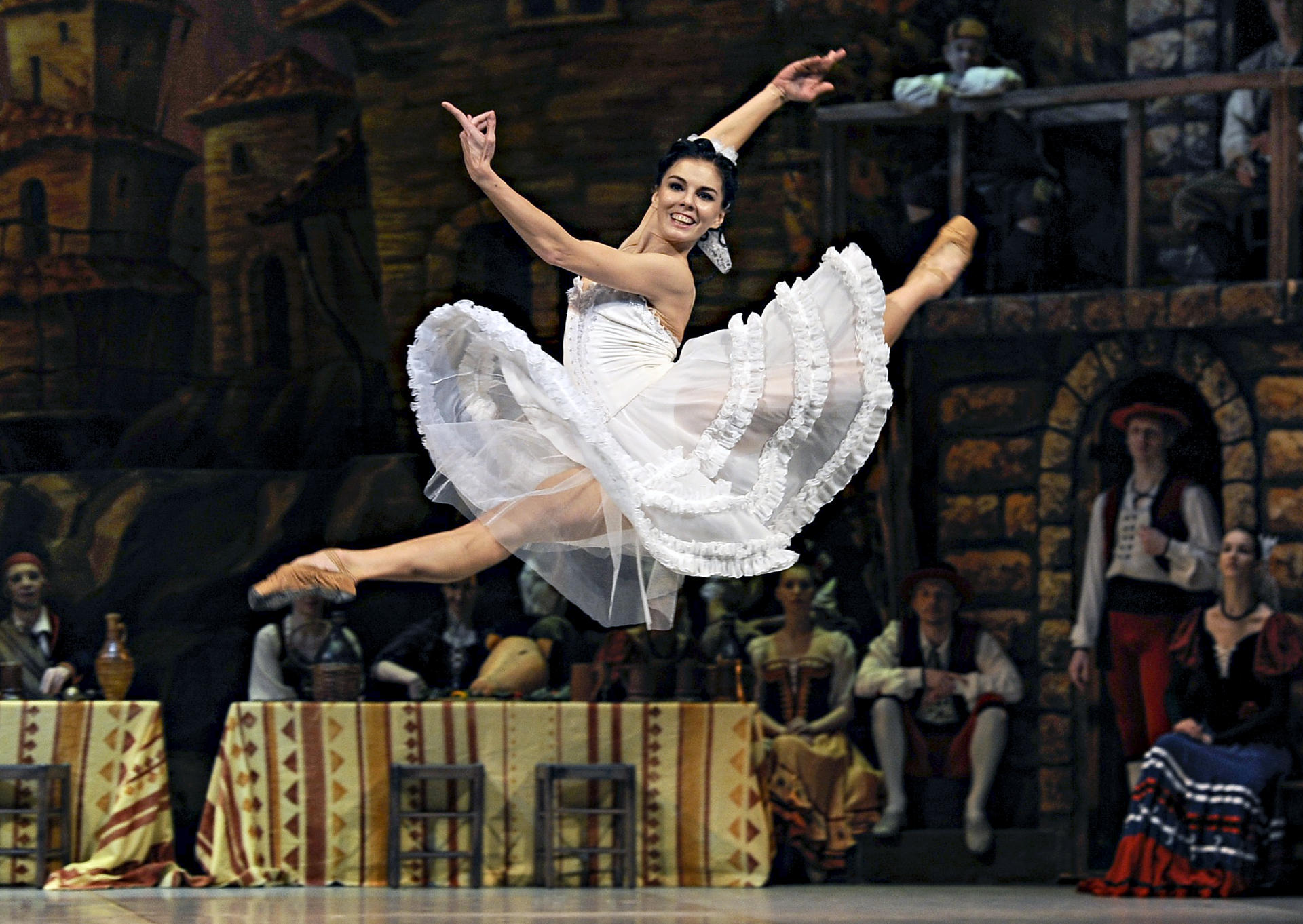Natalia Osipova dances at the London Coliseum. Photo: Corbis