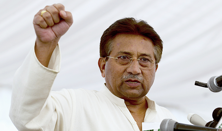 Pervez Musharraf. Photo: AP