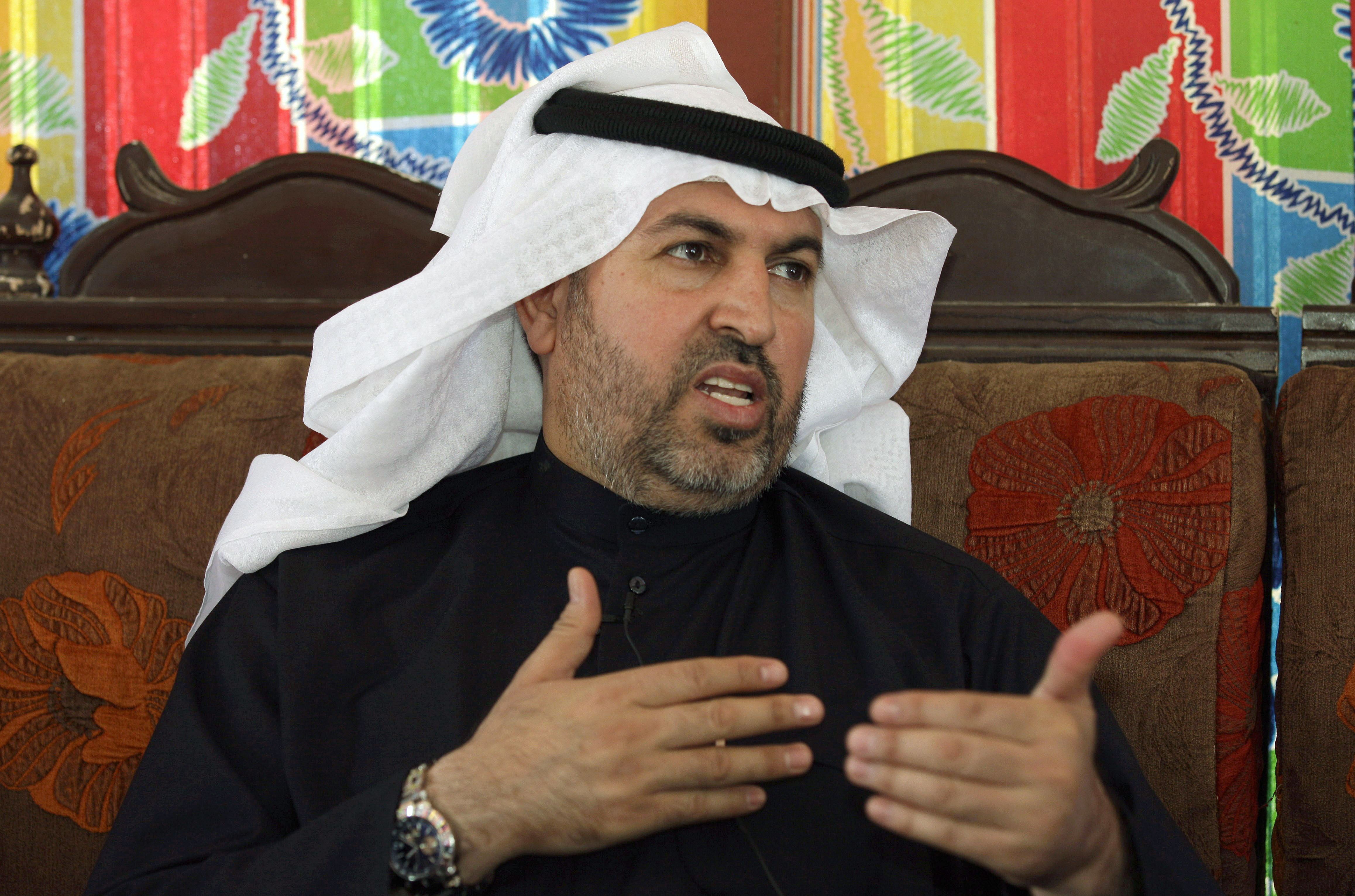 Sunni lawmaker Ahmed al-Alwani, arrested by Iraqi security forces in Saturday. Photo: AP