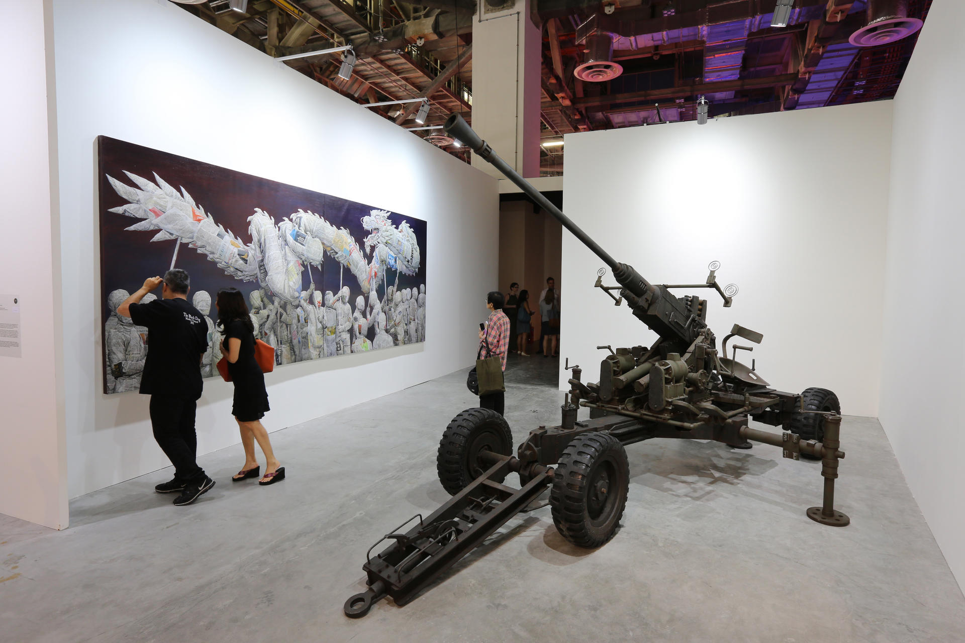 The independently curated Indonesian pavilion at 2013's Art Stage Singapore