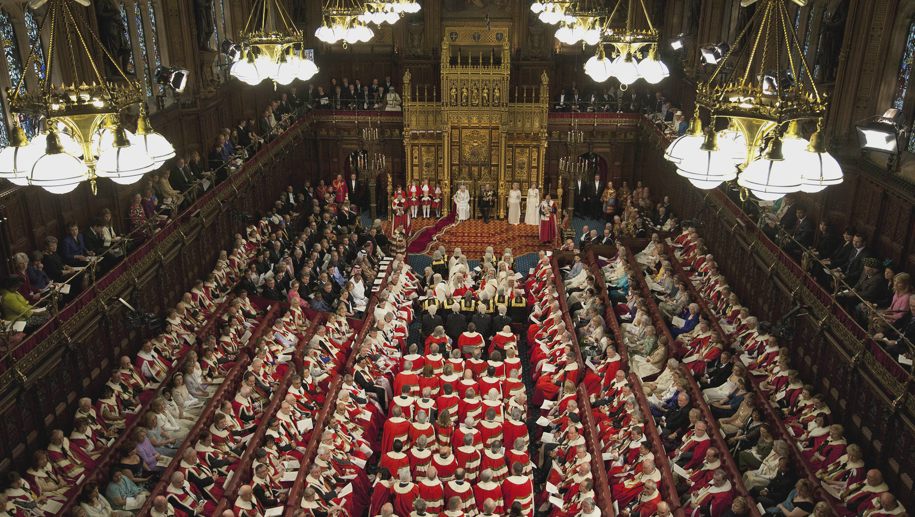 The House of Lords in Westminster, London. Photo: AP