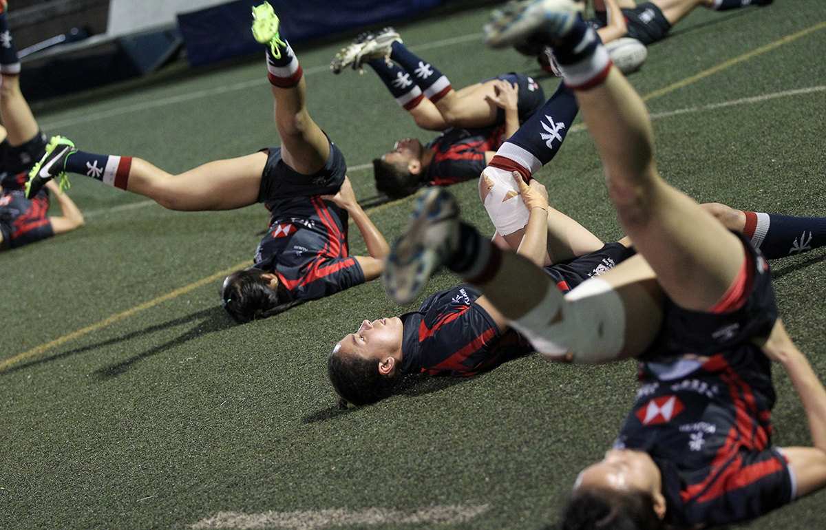 Hong Kong’s female rugby players are embracing a huge lifestyle adjustment as they notch up their training to professional standards. Photo: KY Cheung/SCMP