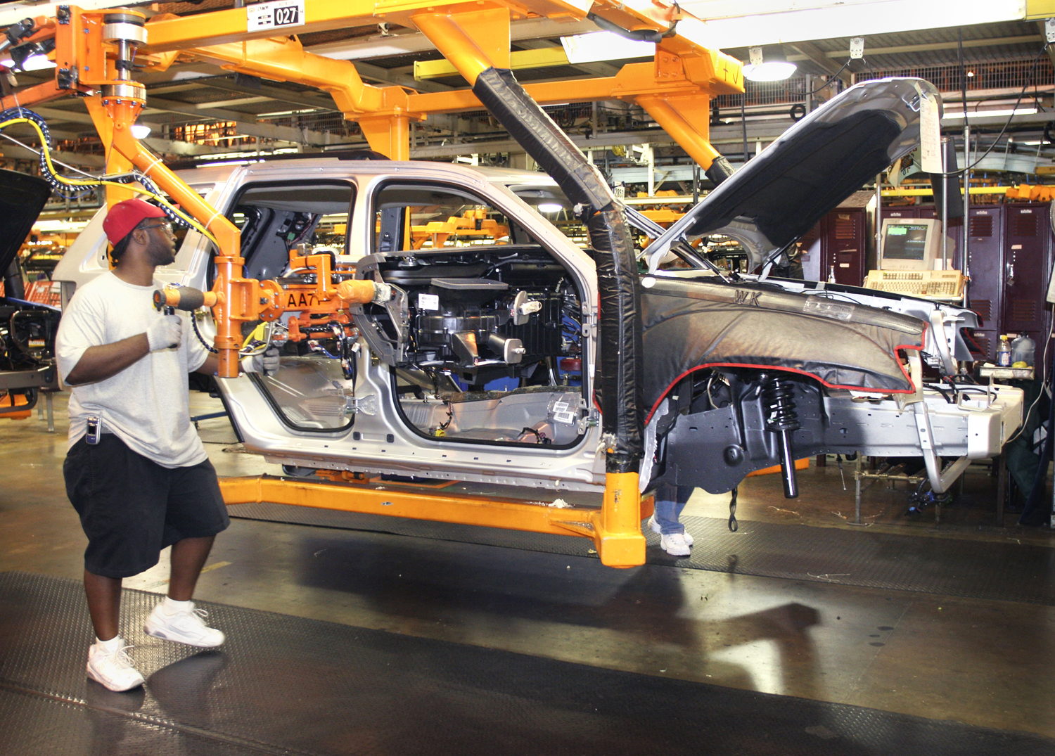 Traditional US manufacturing, including cars and appliances, is far from dead. Photo: AFP
