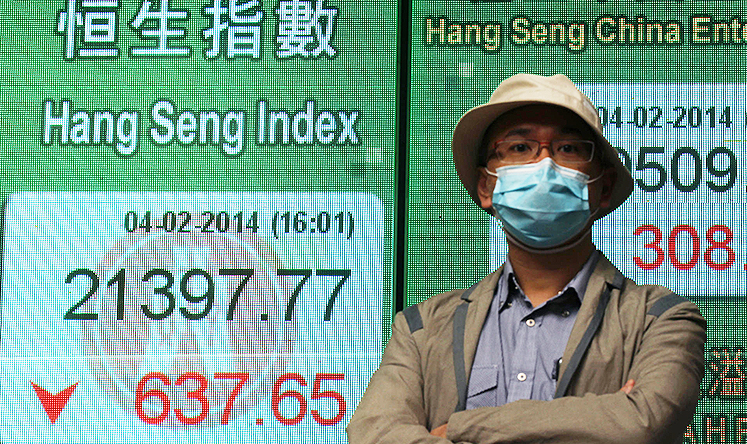 Hong Kong stocks saw their worst fall in seven months yesterday. Photo: SCMP