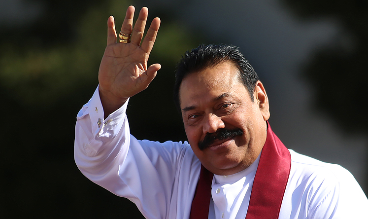 Sri Lankan President Mahinda Rajapaksa. Photo: Xinhua