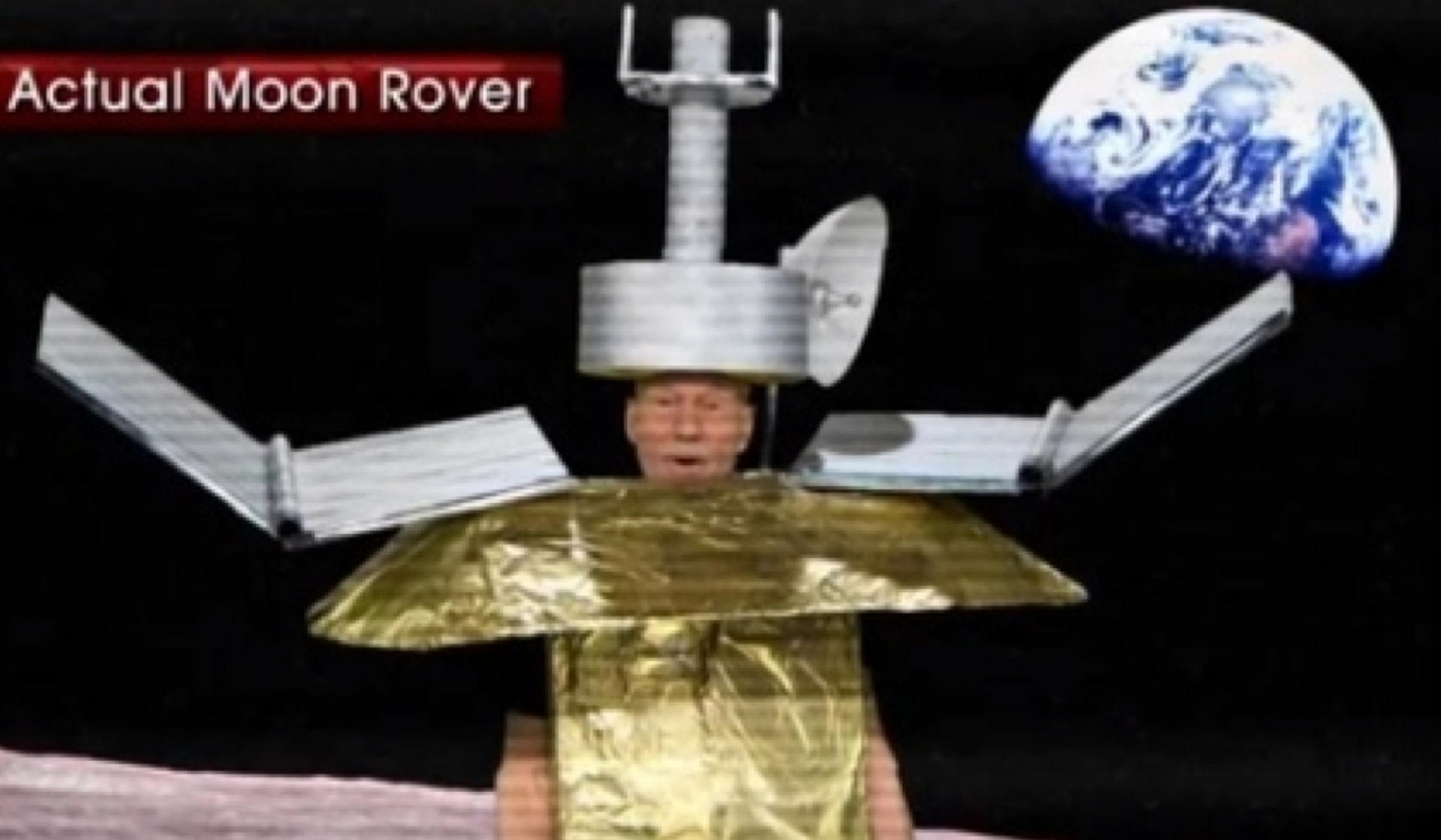 Patrick Stewart as the lunar rover. Photo: SCMP