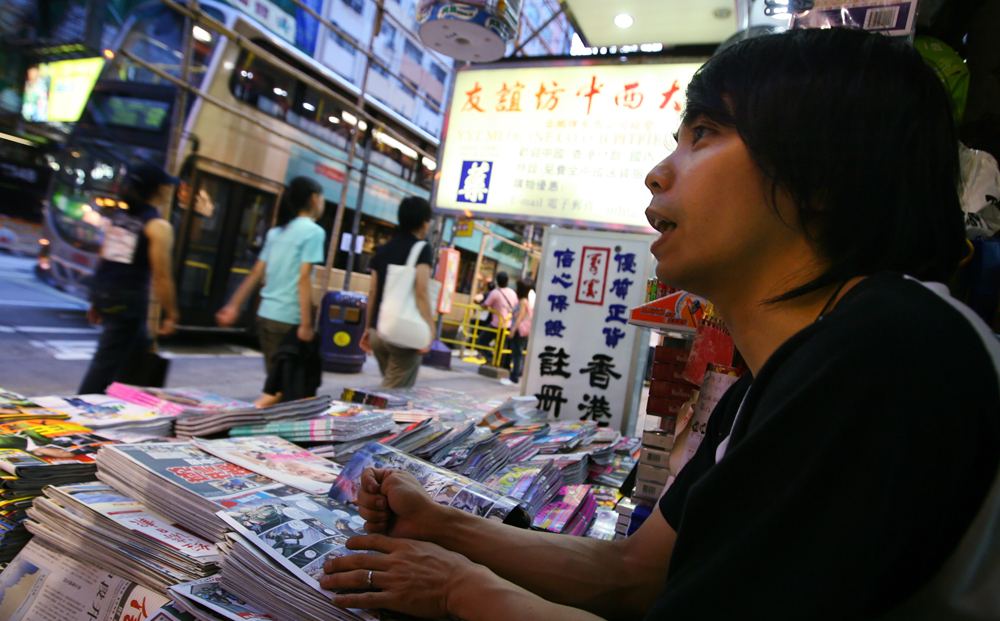 Free papers blossomed until last year, when the Apple Daily-run Sharp Daily folded in the face of intense competition for shrinking revenue. Photo: Sam Tsang
