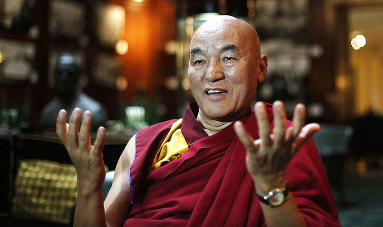 Thubten Wangchen, the Tibetan monk pushing a human rights complaint against China through Spanish courts. Photo: Reuters