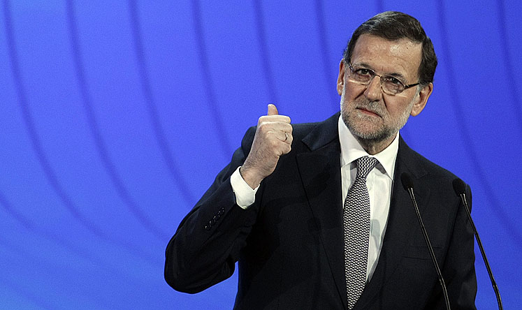 Spain’s Prime Minister and leader of the conservative Popular Party Mariano Rajoy. Photo: Xinhua