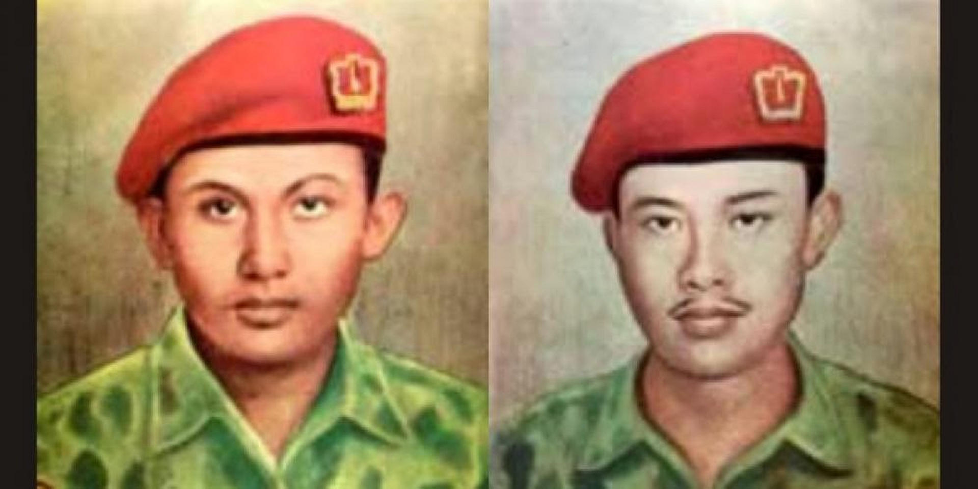 Indonesian marines Usman Haji Mohamed Ali and Harun Said