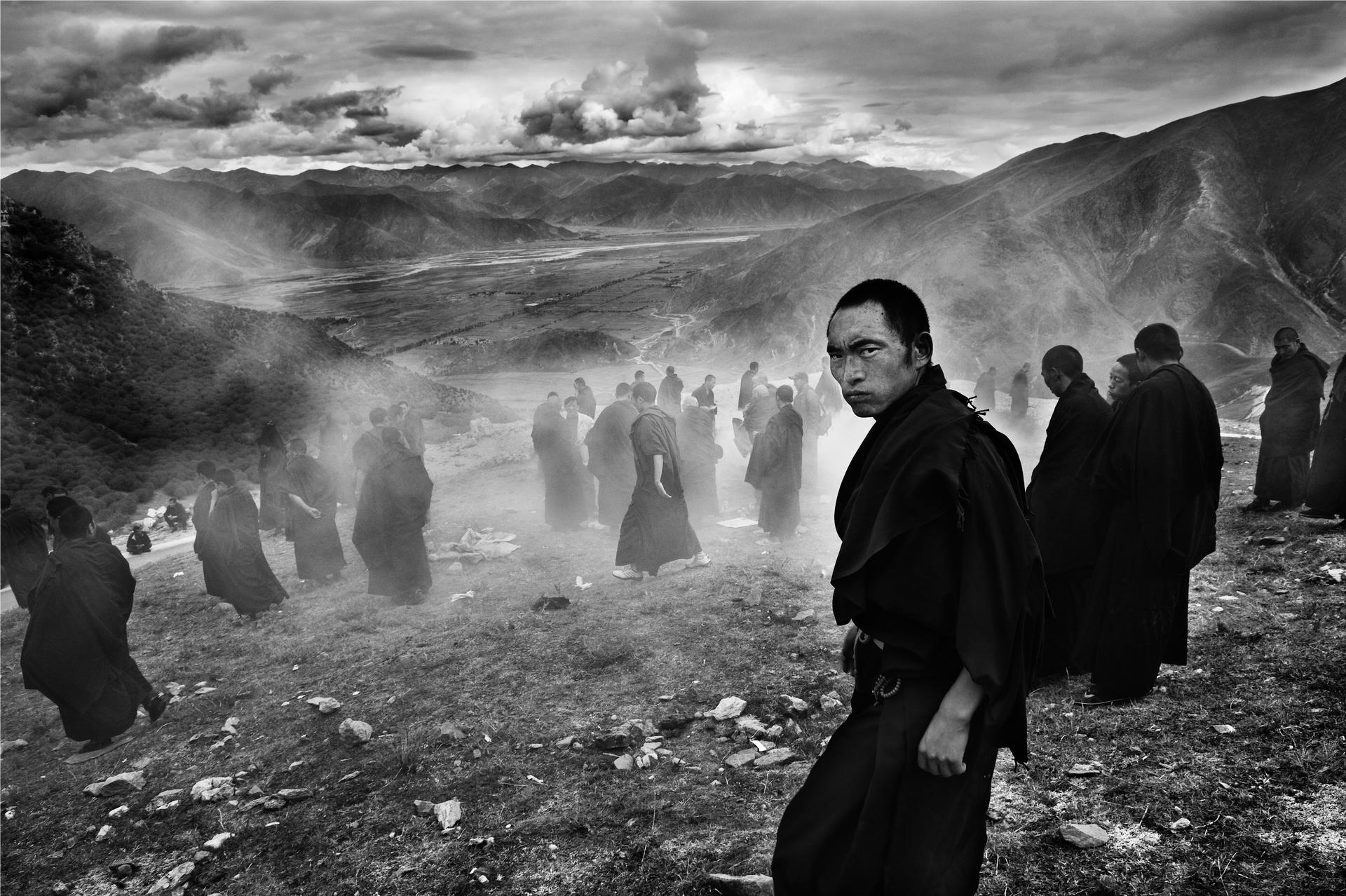 Tibet's monasteries that were torn down 35 years ago were rebuilt by monks using materials paid for by the public treasury. Photo: Laurent Zylberman