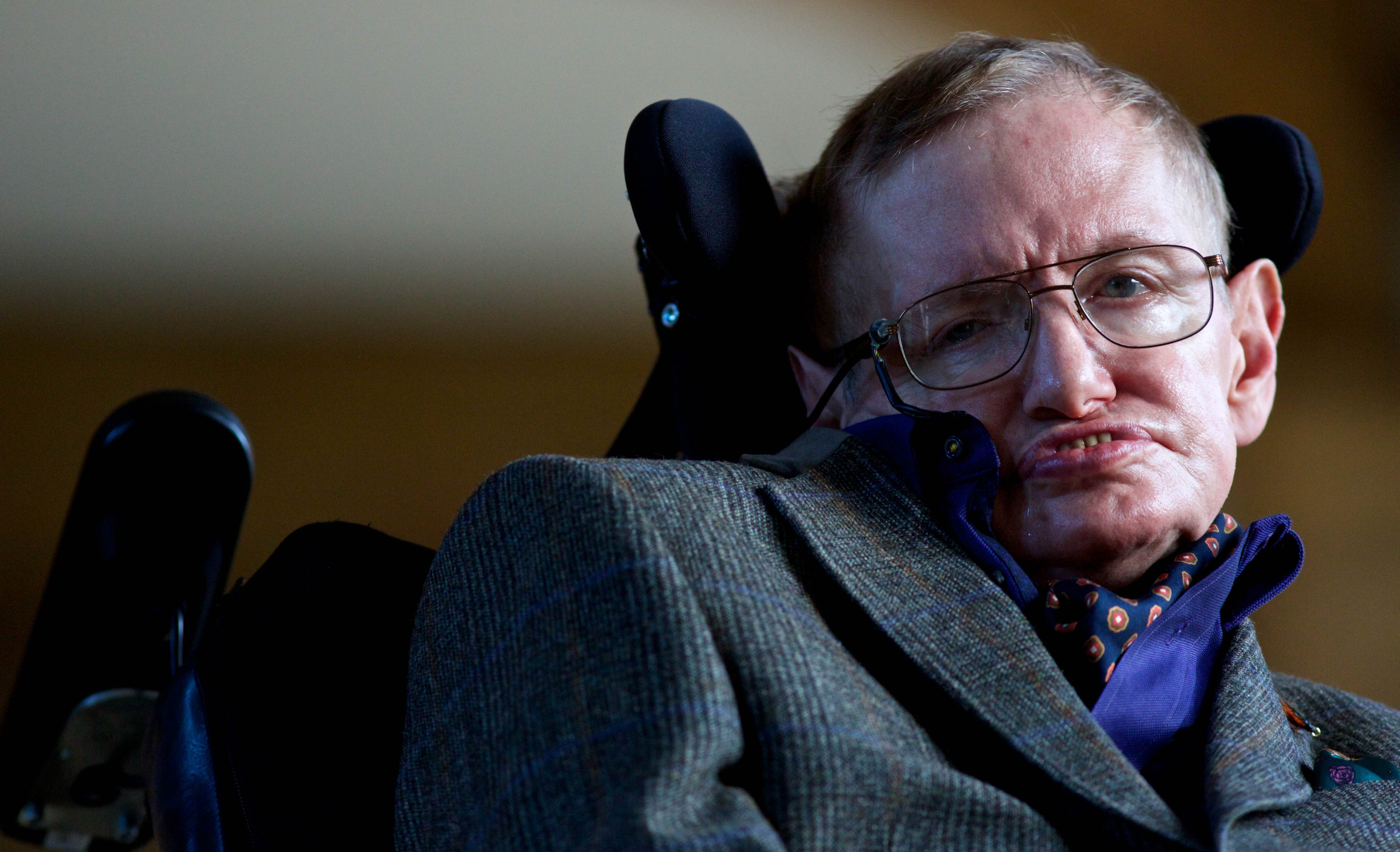 British theoretical physicist Stephen Hawking. Photo: AFP