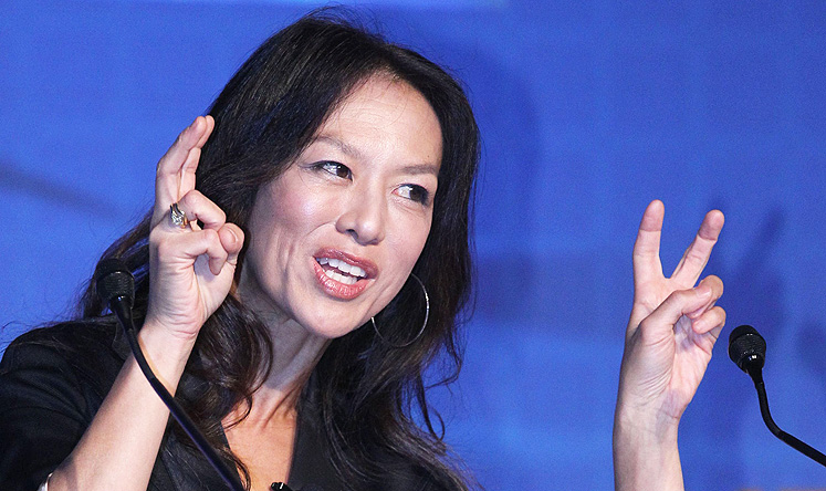Chinese-American law professor at Yale University, Amy Chua. Photo: AFP